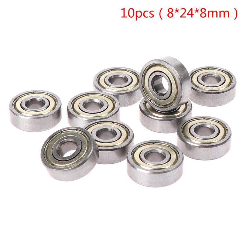10pcs deep groove spherical carbon steel miniature bearings 696W4ZD