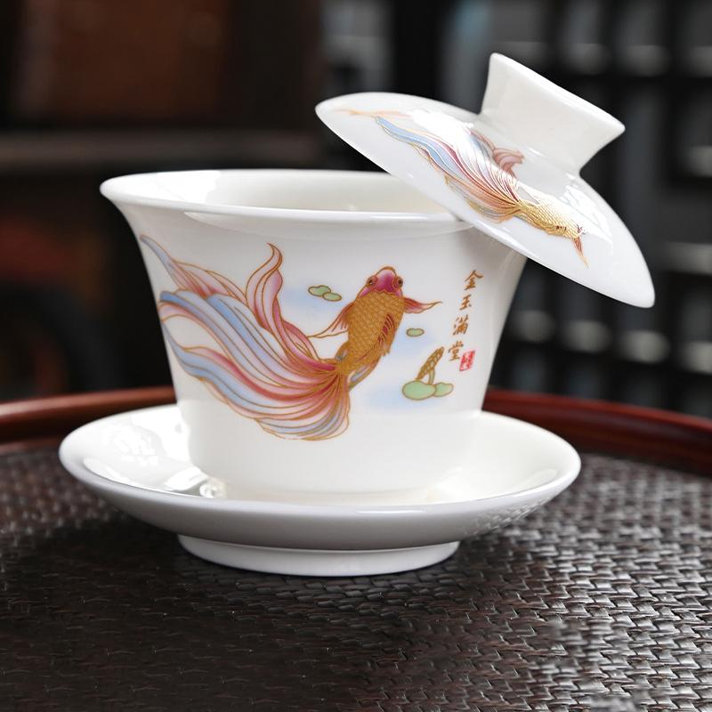 150ml Chinese Ceramic Tea Cup  Bone China Tea Sets Porcelain    Kungfu Tea Ceremony Teacup Teaware Travel Meditation Cups Gift