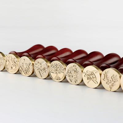 1 Set Sealing Wax Seal Set Smokeless Multifunctional Detachable Stamp Spoon