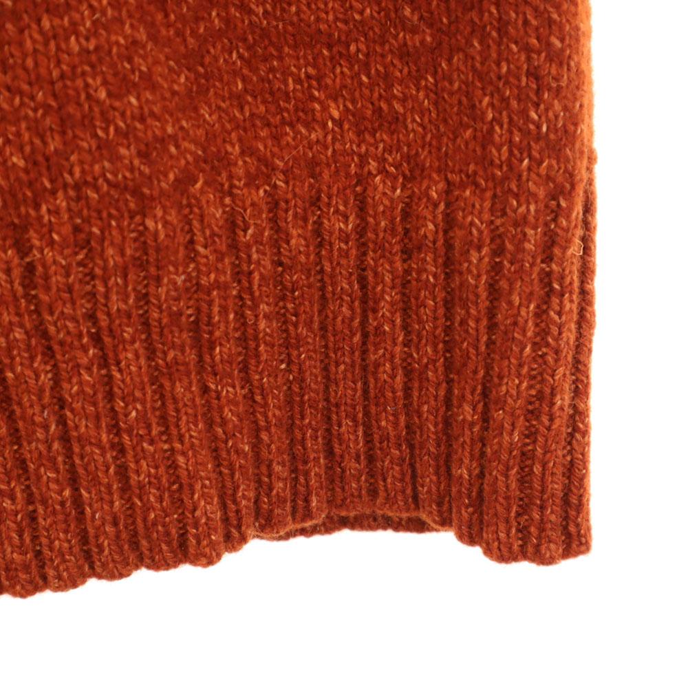 C.P.Company Made In Italy Long Sleeve Half Zip Sweater 2 Orange Knit Men's Used