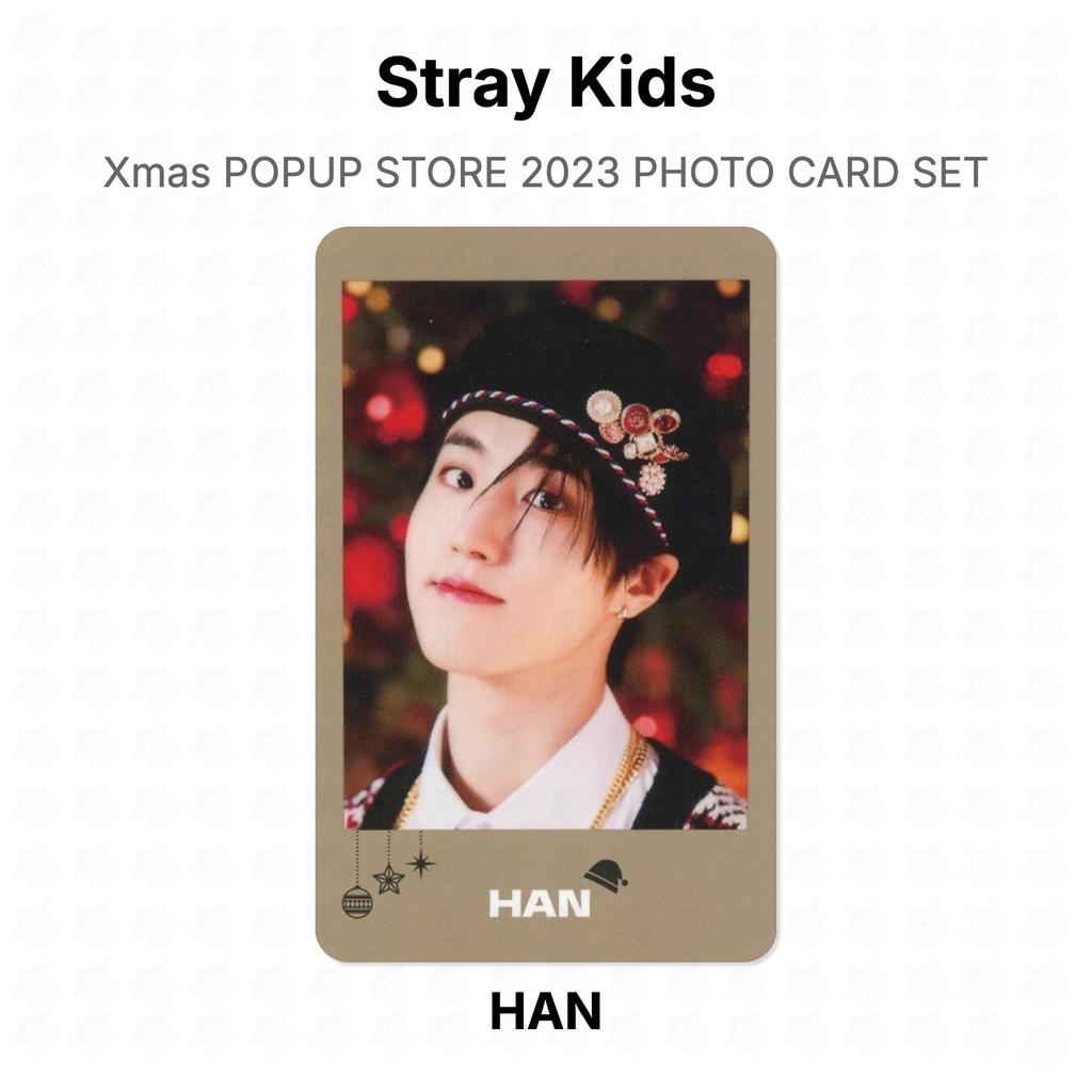 Stray Kids Xmas POPUP STORE 2023 PHOTO CARD SET Official Photocard
