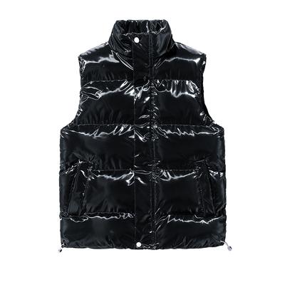 Winter Shiny Cotton Jacket Men's Casual Versatile Couple Jacket Outdoor Sports Shoulder Jacket