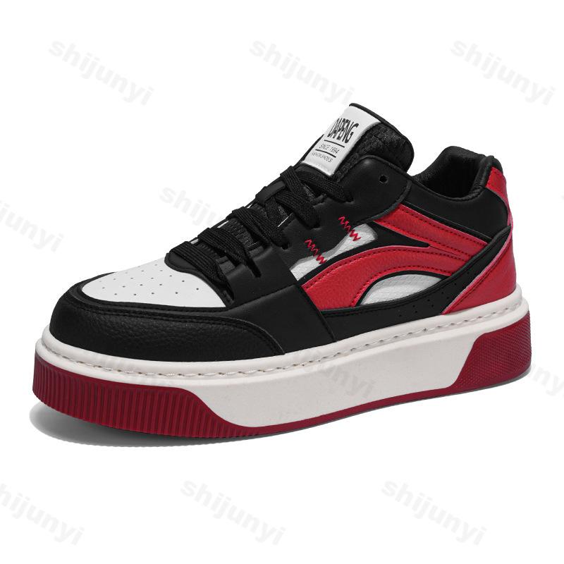 Fashion 2025 Autumn New Men's Low Top Thick Sole Casual Sport Shoes Fashion Trend Versatile Comfortable Non Slip Niche Platform sneakers