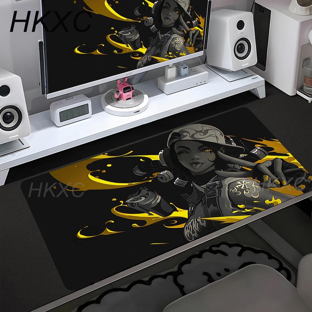 Valorant Large Mouse Pad Anime Cartoon Deskmat Gaming Mousepad Gamer Desk Protector Pc Accessories Keyboard Mat Cute Mause Pads