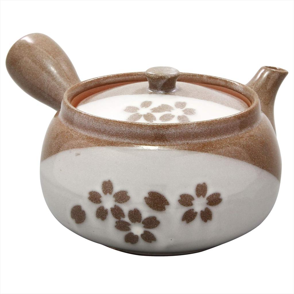 Mino Ware Cherry Blossom Made In Teapot, Finish, Japan, 500-37