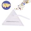 Pill Counting Tray Tablet Counter Dispenser Pills Plate Splitter With Spatula Tool For Pharmacy Technician Doctor Pharmacists