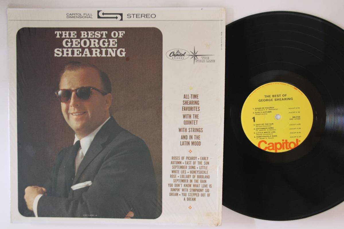 

LP Record GEORGE SHEARING - Best Of George Shearing SM2104 CAPITOL US Jazz Used
