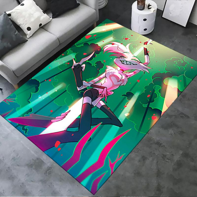 

2025 New Angel Anime Carpet Rug for Living Room Bedroom Home Sofa Decoration,Kids play Non-slip Floor Mat05 40x60cm( 15x23in )