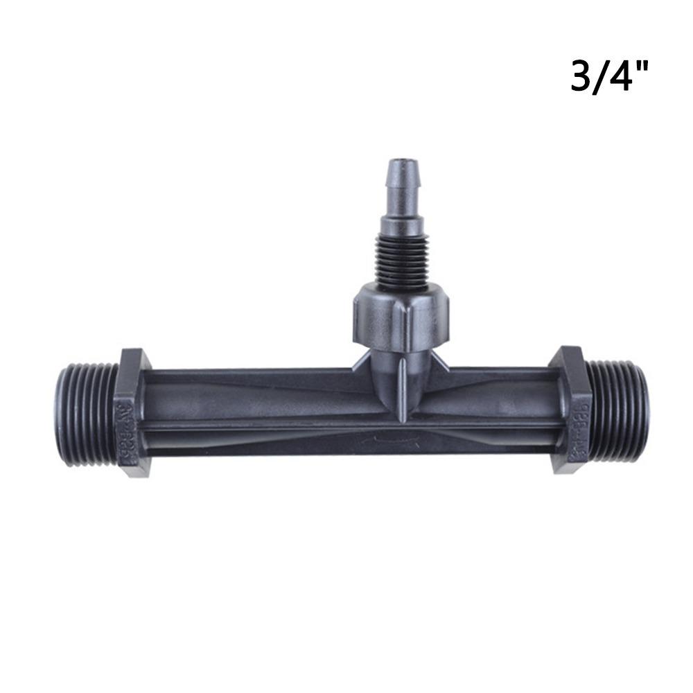 Male Thread Venturi Fertilizer Injector 1/2" 3/4" 1" Irrigation Drip Device Water Tube Emitter