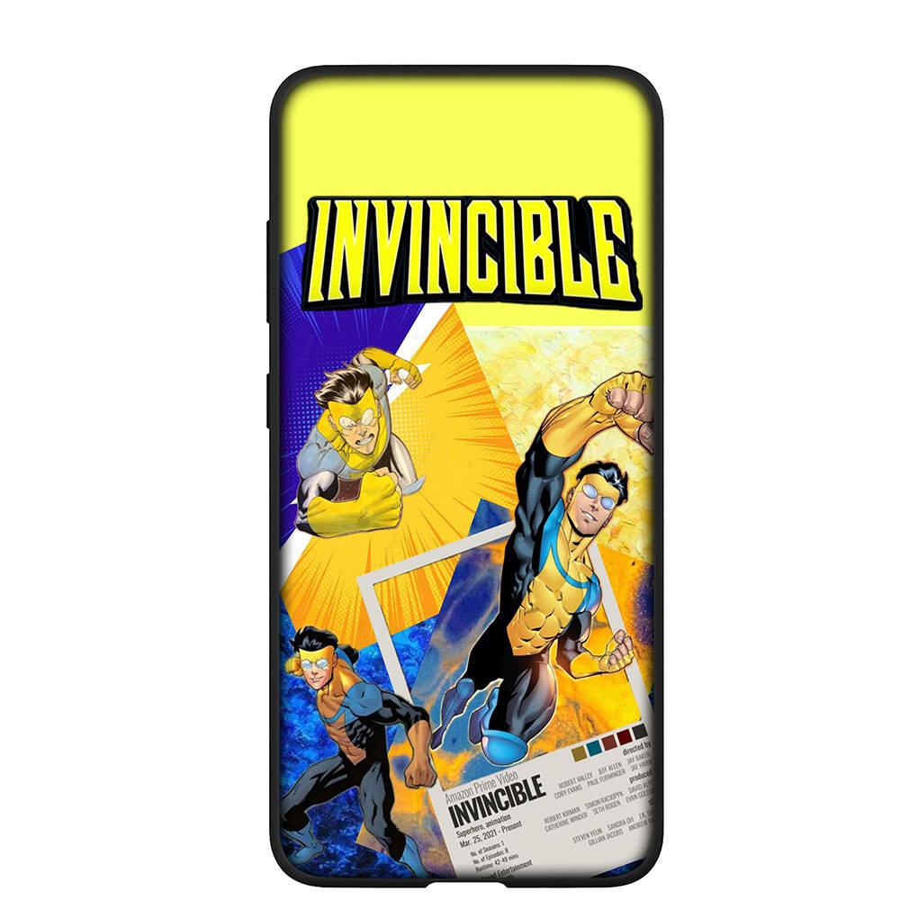 Phone Case for iPhone 17 16 15 Plus Huawei P30 P20 Lite Redmi Note 14 12 11 13 Pro Max OPPO A60 A80 A40 A18 A38 A54 Comics I-Invincibles Collage Cover