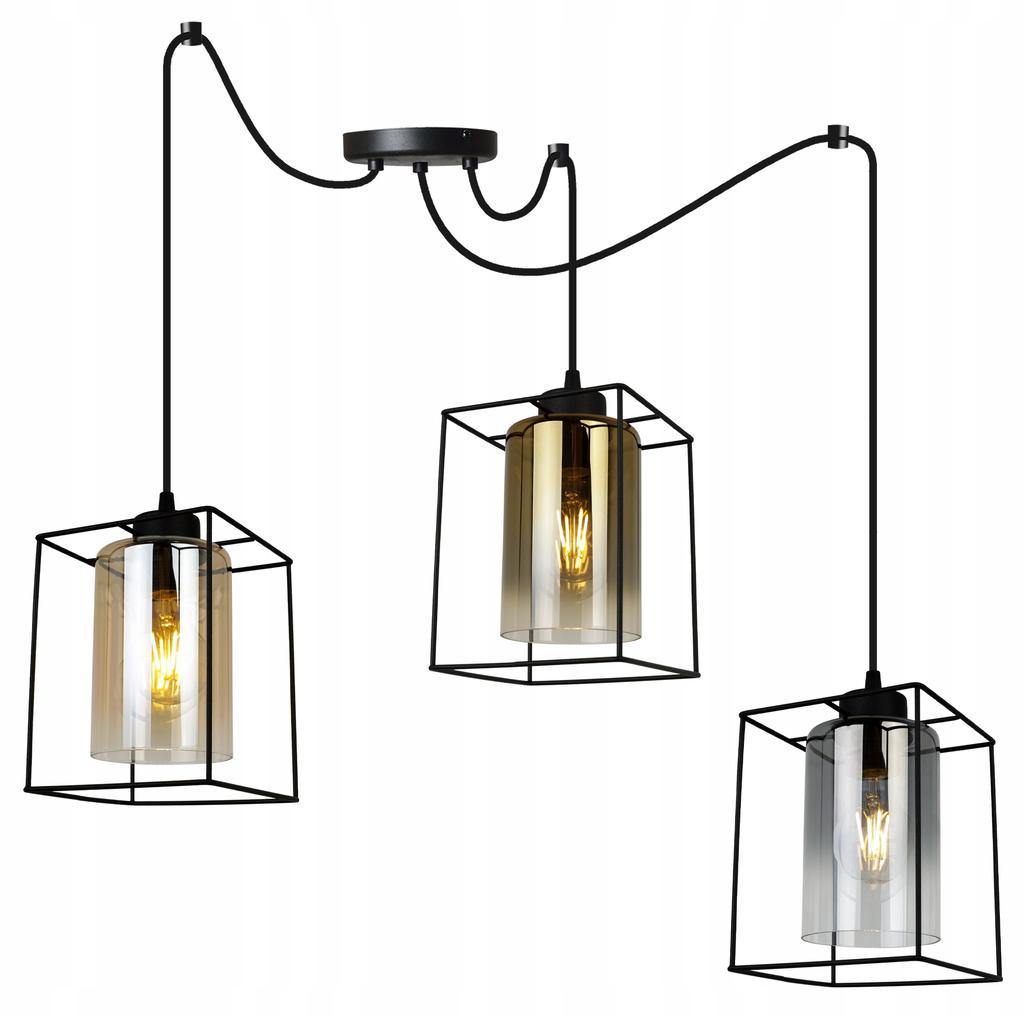 MODERN ELEGANT HANGING LAMP GLASS SHADE