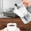 Aluminum Moka Pot 2 Cup Size Italian Coffee Maker Stovetop Coffee Percolator  Cafe Brewing