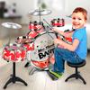 Kinder-Trommelsimulator, Jazz-Trommel, Fußspielzeug, Kindermusik, Percussion, Spielen, Jungen und Mädchen, Geburtstagsgeschenk