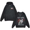 Heavyweight 440g Cotton Vintage Baki Hanma Anime Retro Hoodie