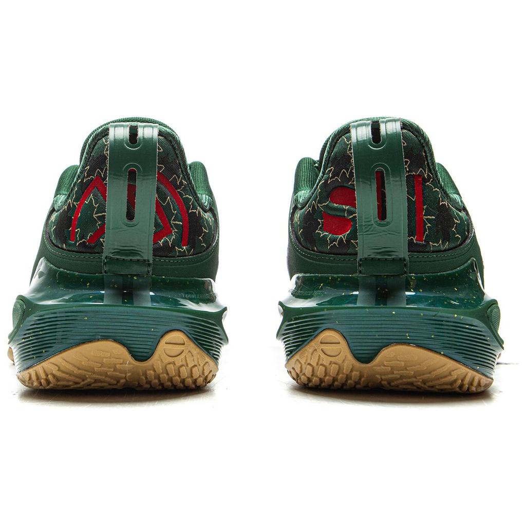 New LiNing Flash Strike 11 Supportive And Elastic Low Top Basketball Shoes Men's Green ABAU053-16
