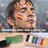 Stick Colore Vivace per Pittura Facciale da Tifoso Sportivo Crayon per Tatuaggi sul Corpo Artistico Portatile Impermeabile Trucco per il Giorno della Partita Multicolore Forniture per Feste