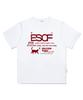 ESCAPEFROM Red Kitty Crew Collection Print Oversized Short Sleeve T-Shirt White