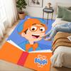 Blippi World Living Room Nonslip Area Rug Soft Carpet For Bedroom Game Playroom Sofa Office Home Decor Doormat Christmas Gift C9261141