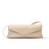 Leather Saddle Bags Women Cowhide Single Shoulder Bags Simple Underarm Bag