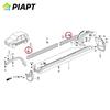Honda CR-V, Civic, Odyssey, Pilot Side Molding Clip 75305-SCA-E00