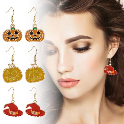 Boucles d'oreilles à la mode pour filles, bijoux pour femmes, cadeaux d'halloween