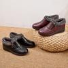 Fashion Warm Cotton Shoes 2024 Winter Plush Anti Slip Flat Bottomed Women's Shoes Low Top Plush Leather Shoes Plataforma Mujer