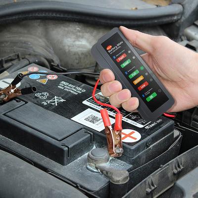 12V LED Autobatterie Lasttester Lichtmaschinenanalysator Batteriezustandsprüfer Detektor