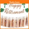 Retirement Party Banners For Summer Celebration And Venue Decor