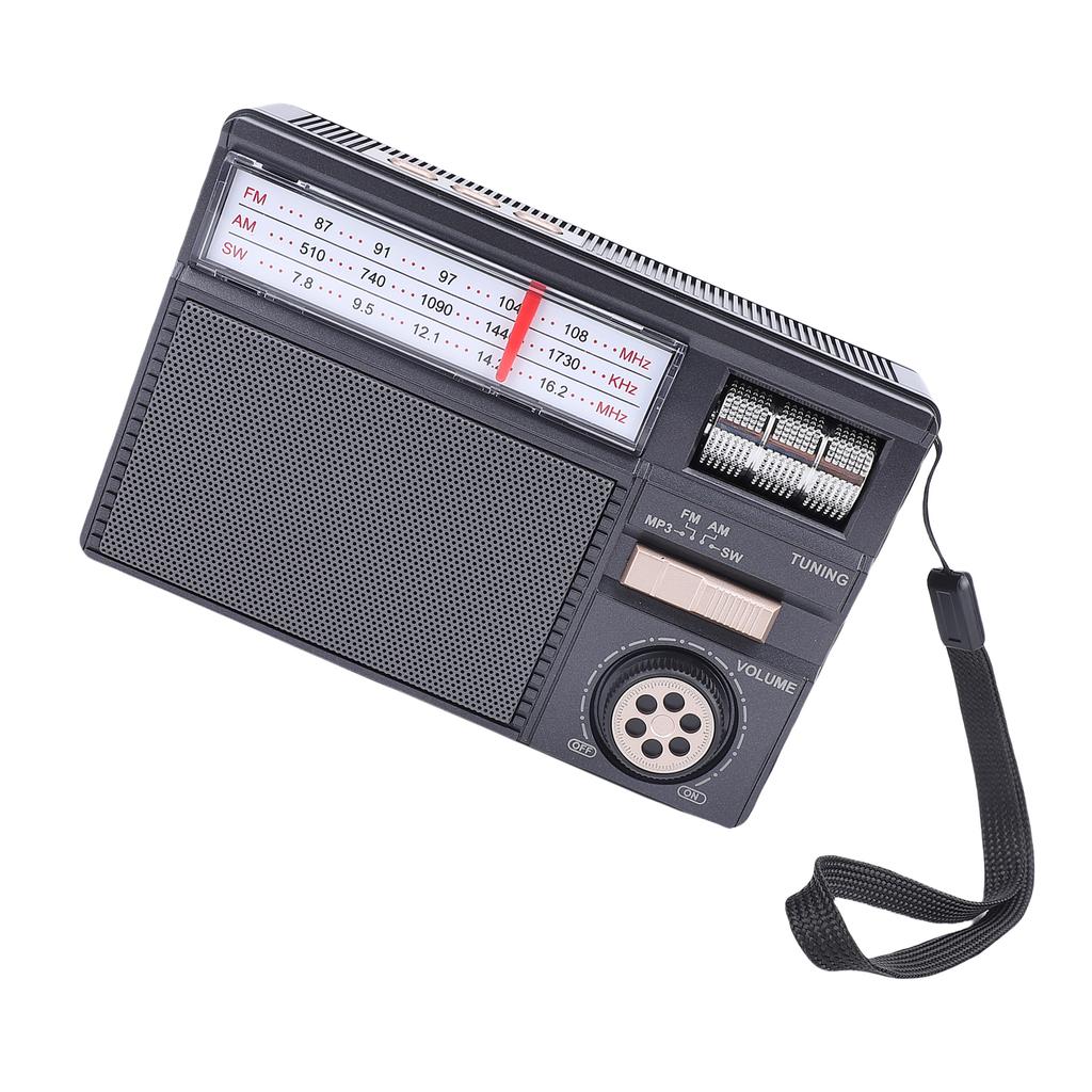 Bluetooth Solar Radio Portable AM FM SW Radio Support Rechargeable Battery and Solar Panels Power Supply for Camping
