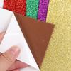 10pcs A4 Glitter Foam Paper Sheets Sparkling EVA Sponge Paper Multicolor for Handmade DIY Card Crafts School Project Decorative