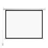 Motorized Projector Screen, 1829 mm 4:3 1080 HD Electric Projection Screen, Wall Mounted Projection Dispaly Projector with Remote Control, Automatic