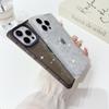 Luxury Square Glitter Bling Transparent Phone Case For Iphone 16 15 14 Pro Max Plus 13 12 Pro Max 11 Shockproof Bumper Soft Tpu Cover