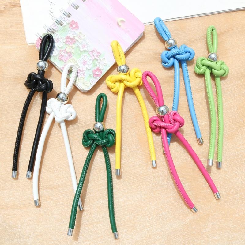Personalized Wenchang Knot Keychain PU Leather Gift For Students Backpack Decoration And Daily Encouragement