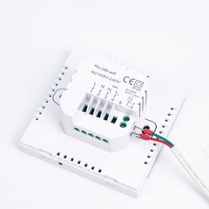 WiFi Thermostat for Electric Underfloor Heating Smart Underfloor Heating Controller Thermostats Simple Installation