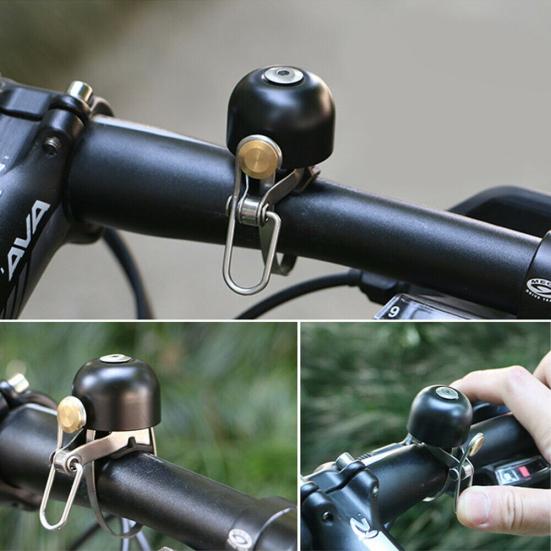 Retro Copper Bicycle Cycling Bell Alarm Handlebar Rings Horn Bike Accessories