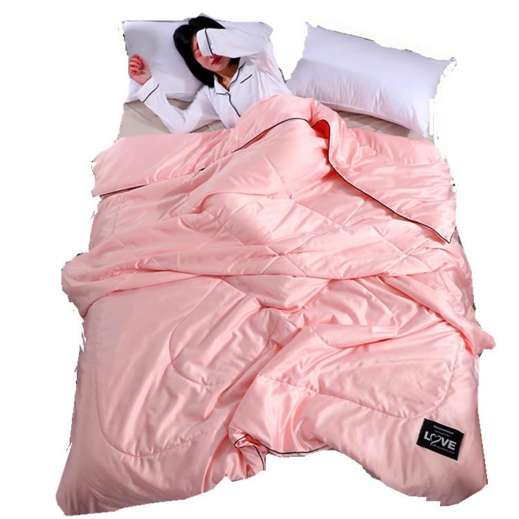 Tencel Seide Sommerdecke: Leichte Klimaanlage, Frühlings- & Herbstdecke, Ideal für Studenten