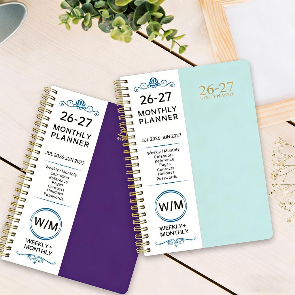 2026 Weekly Monthly Planner Twin Coil Binding 12 Month Weekly Planner For Daily Schedule Priorities Plan Task Management