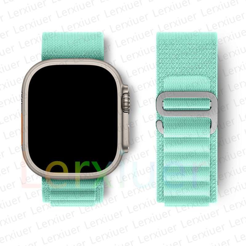 Alpine Loop Strap for Apple Watch Band Ultra 4 2 3 49mm 40mm 44mm 45mm 42mm 46mm Bracelet Correa iWatch Series 7 SE 8 9 10 11 12