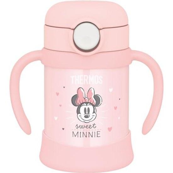 Thermos Baby Straw Mug Integrated Drinking Spout Packing 250ml Pastel Pink Disney Minnie Insulated FJT-250DS P-P