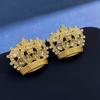 Foreign Trade Wish Fanjia Medusa Hollow Crown Set Jewelry Medieval Accessories Long Necklace