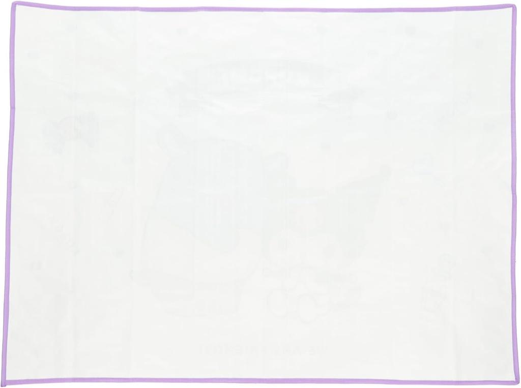Sanrio Leisure Sheet L for People 90 x 120cm Leisure Mat Foldable Kuromi Set Slider 2-3 (Leisure Sheet, Bag)