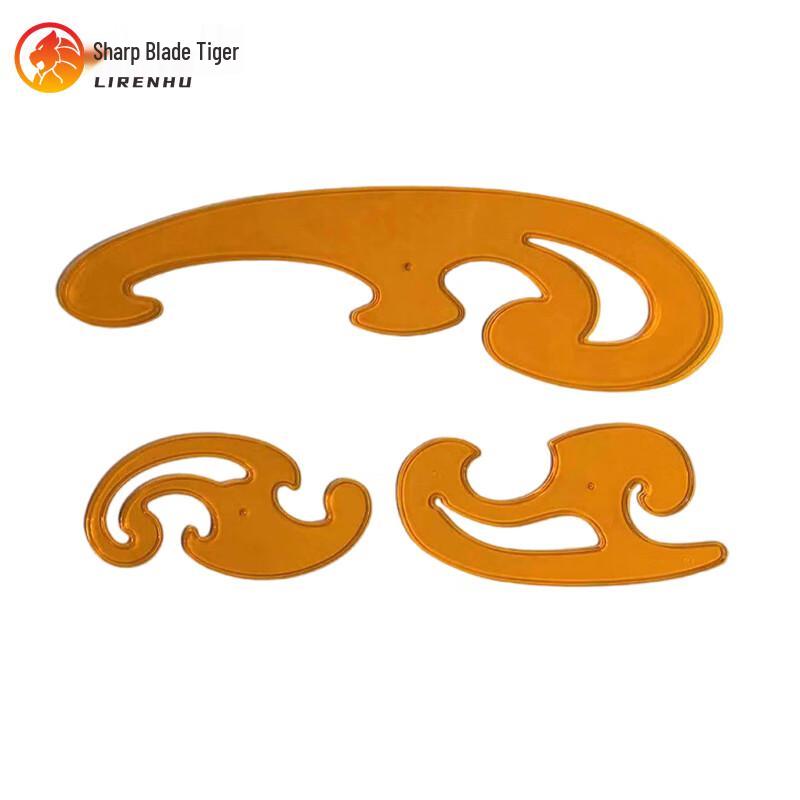 Liren Tiger 3-Piece Curve Ruler Set