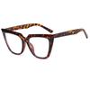 Fashion RMM Brand New Cat Eye Plain Glasses Anti Blue Light Glasses Frame Retro Big Frame Eyeglasses for Women