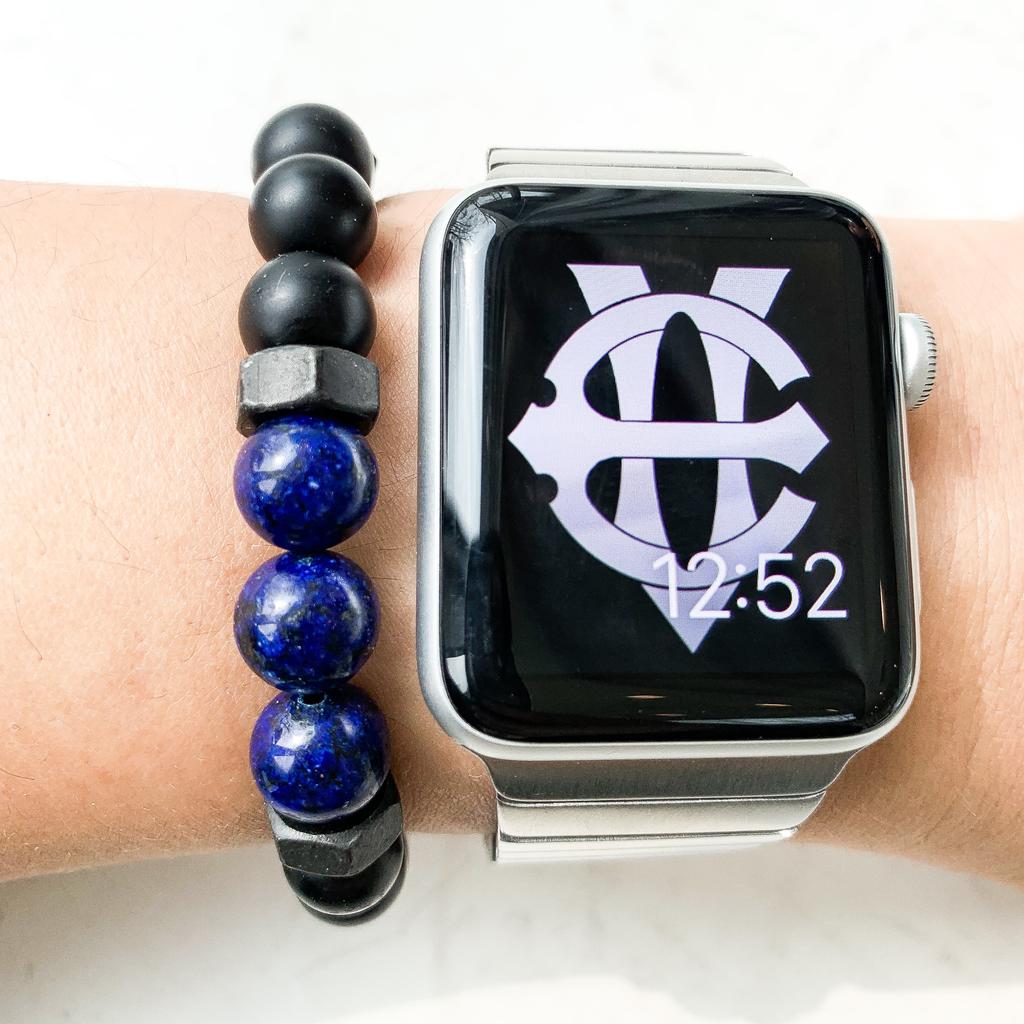Eightvolume Ev Nut Bead Bracelet(Blue)