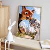 Disney Diamond Painting Zootopia Wedding Theme Fan Art Cartoon Mosaic Diamond Cross Stitch Handmade DIY Gift Home Decoration