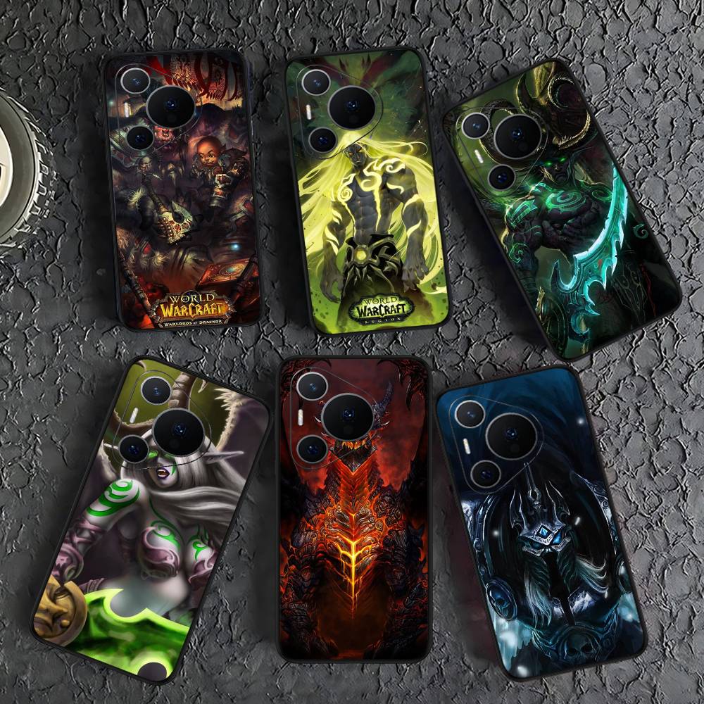 W-Warcrafts Of The W-World Game Phone Case For Huawei P 8 9 10 20 30 40 50 Pro Lite Psmart Honor 10 Lite 70 Mate 20lite