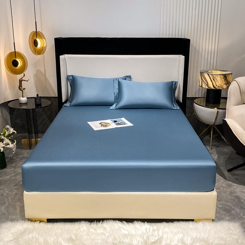 Мягкая простыня из египетского хлопка класса люкс 1000TC с эластичной резинкой, чехол для матраса, нескользящий, можно стирать в стиральной машине, 140/160/180/200 см