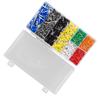 1000Pcs Wire Ferrules Terminals Kit Brass PP Ferrules Crimping Kits Pin Terminal CZ0100939