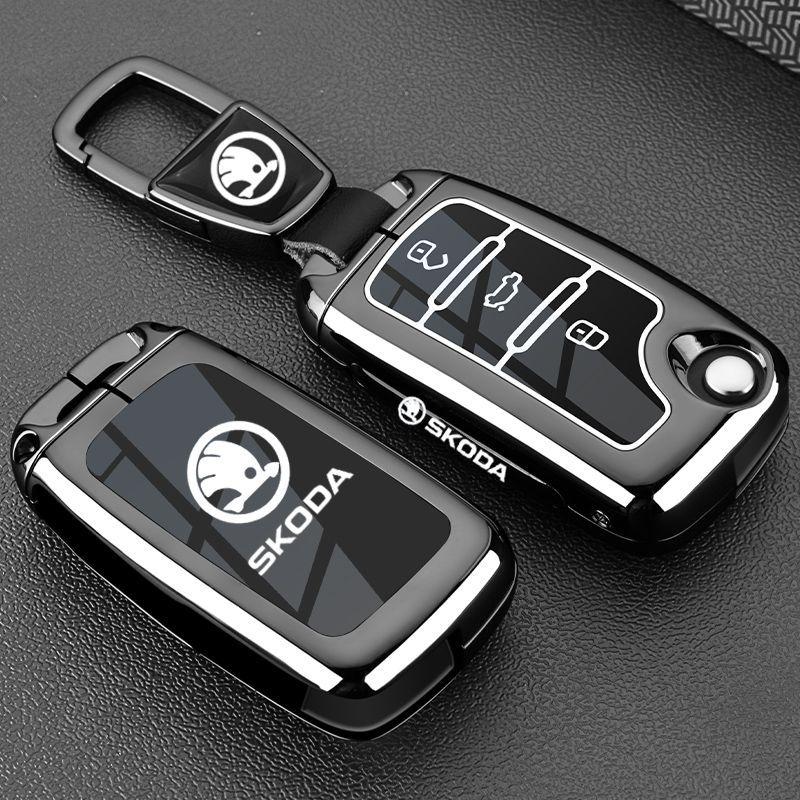 Key Cover Shell for Skoda Models: Octavia, Superb, Kamiq, Karoq, Kodiaq, Kamiq GT, Hao Rui