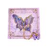 Elegant Butterfly Shape Metal Bookmarks with Chain Pendant Books Page Marker Reading Aid for Book Lover Readers Writers